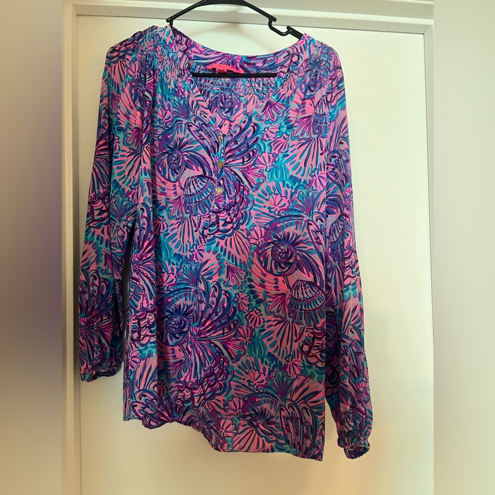Lily Pulitzer Silk Blouse
